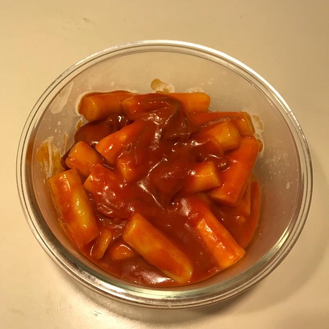 韩式辣炒年糕（or网红芝士套路之芝心年糕）