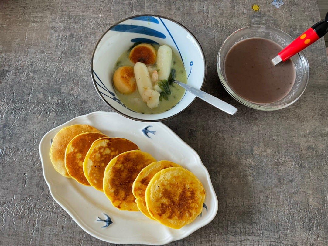 奶香玉米面松饼  这样做轻松搞定  松软香甜  附细节视频