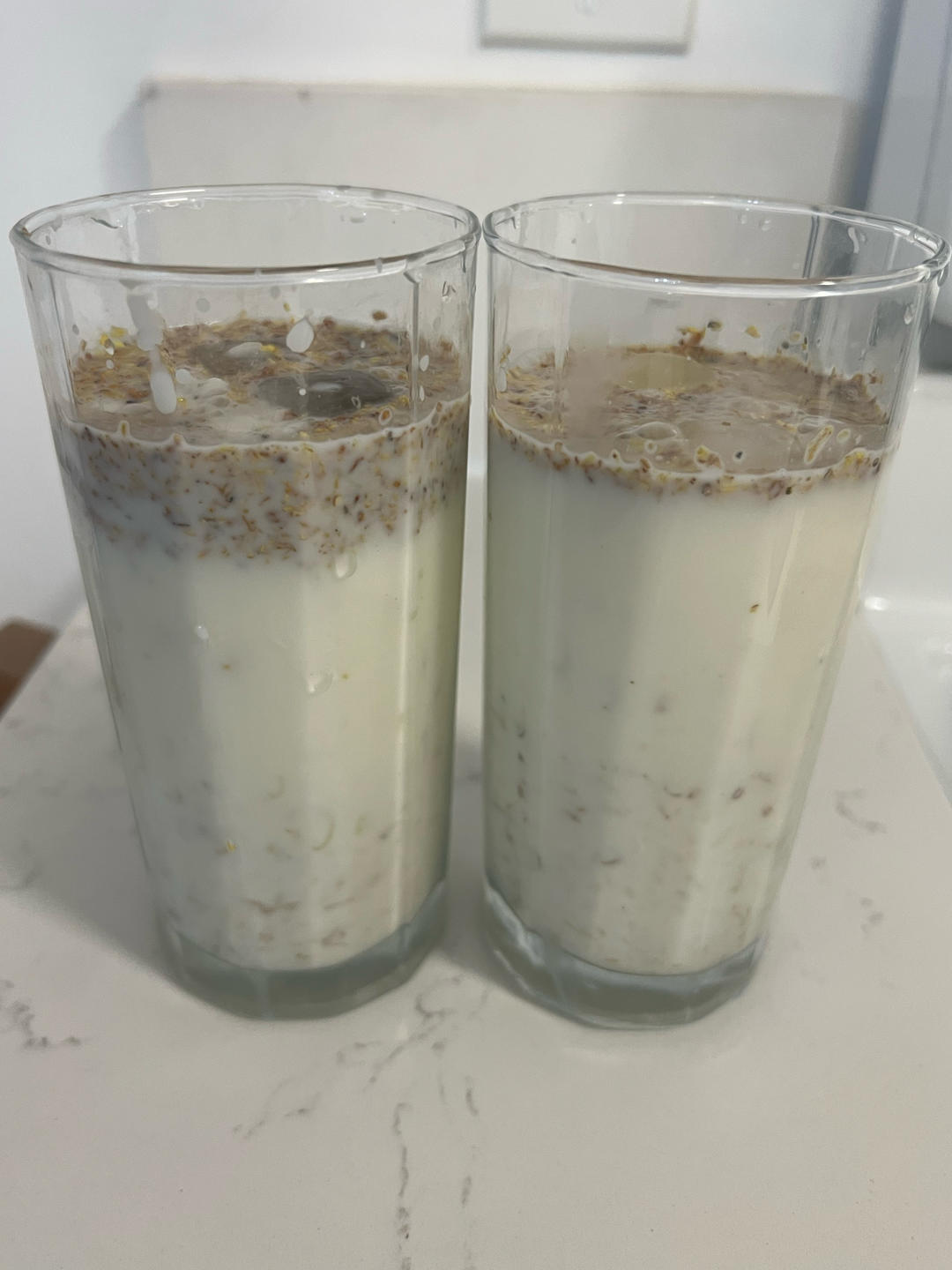 桂花酒酿冰奶茶🌼超好喝的中国风味茶