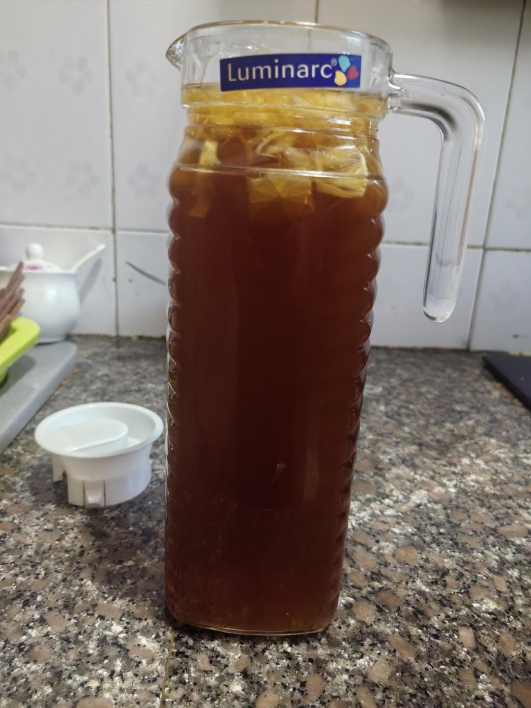 清凉一夏～柠檬冰红茶