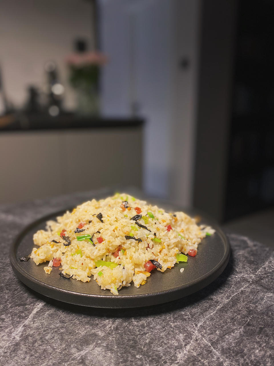 干巴菌炒饭（炒饭中的天花板）