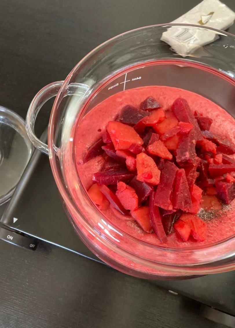 红菜头土豆浓汤！超快手！高颜值！低热量！