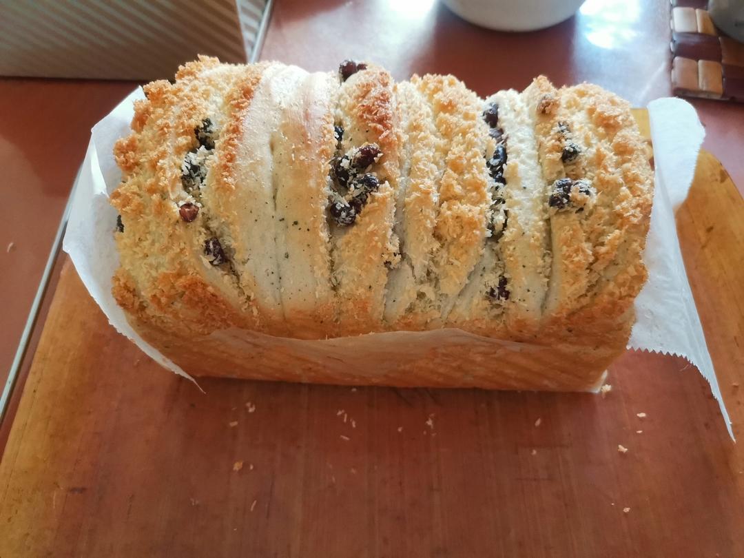 椰香满满的椰蓉土司~