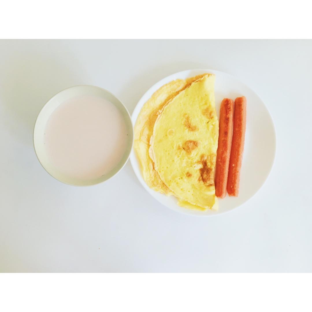 红豆牛奶