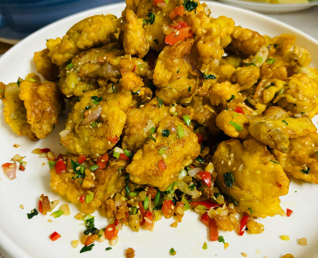 椒盐牛蛙的做法