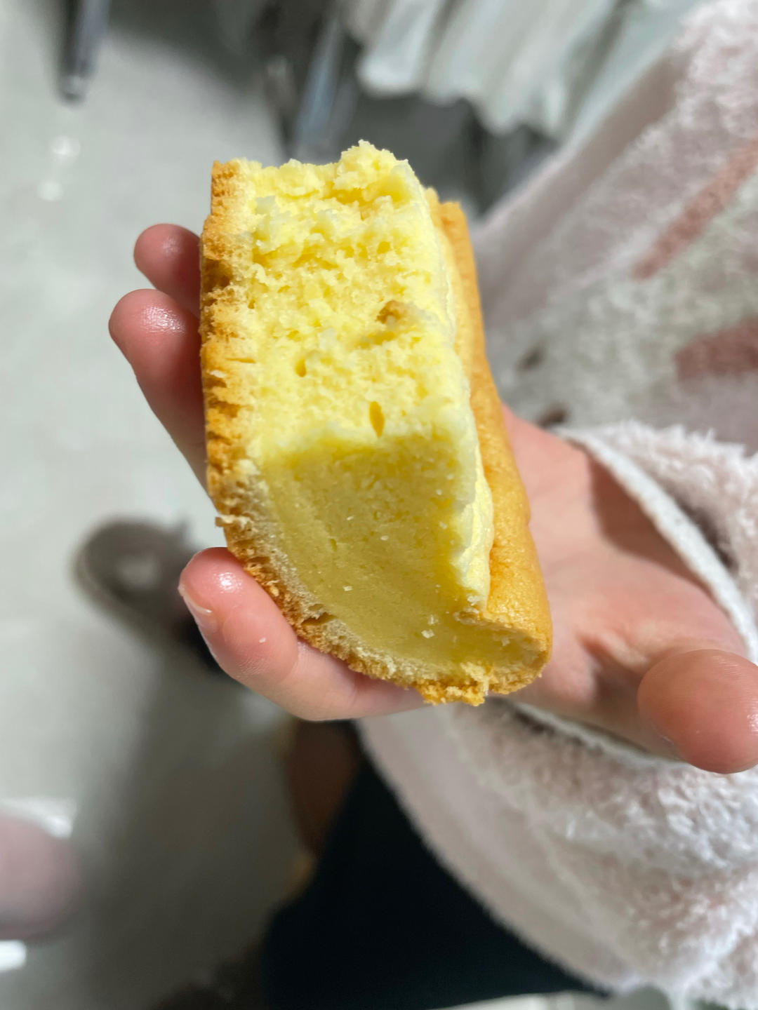 不用电子称只需要普通电饭锅做的电饭锅蛋糕