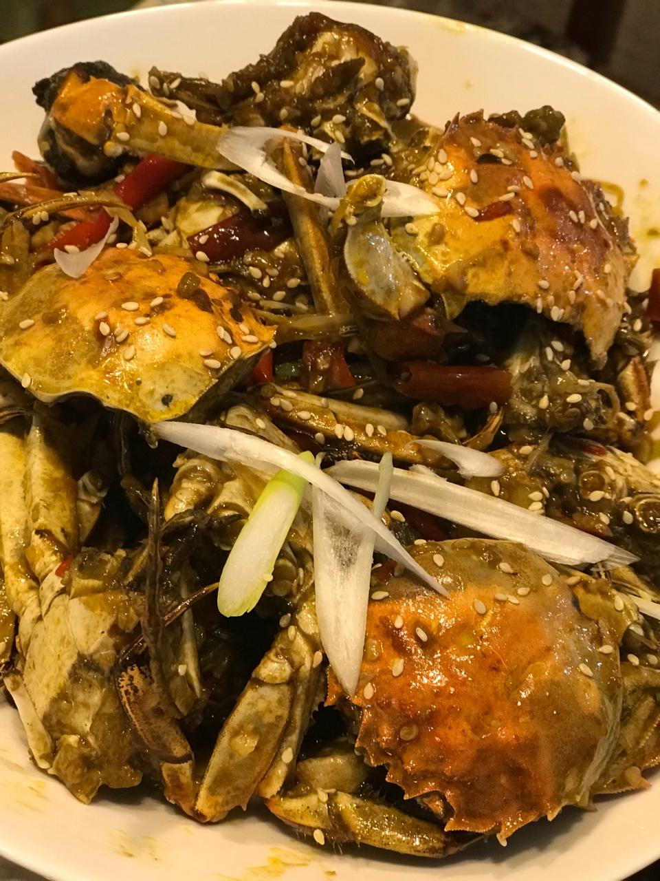 香辣大闸蟹