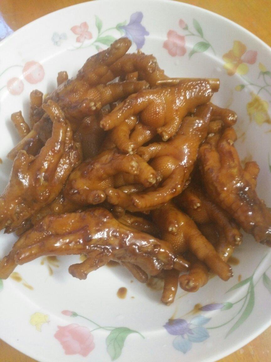 卤水鸡爪