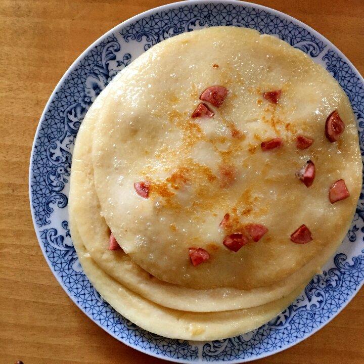 鸡蛋香肠饼（电饼铛版）