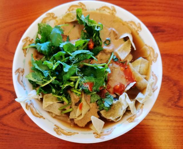 天津锅巴菜（嘠巴菜）味道非常棒的经典做法！的做法