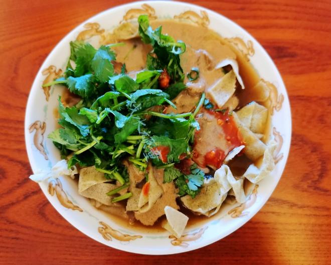 天津锅巴菜（嘠巴菜）味道非常棒的经典做法！的做法