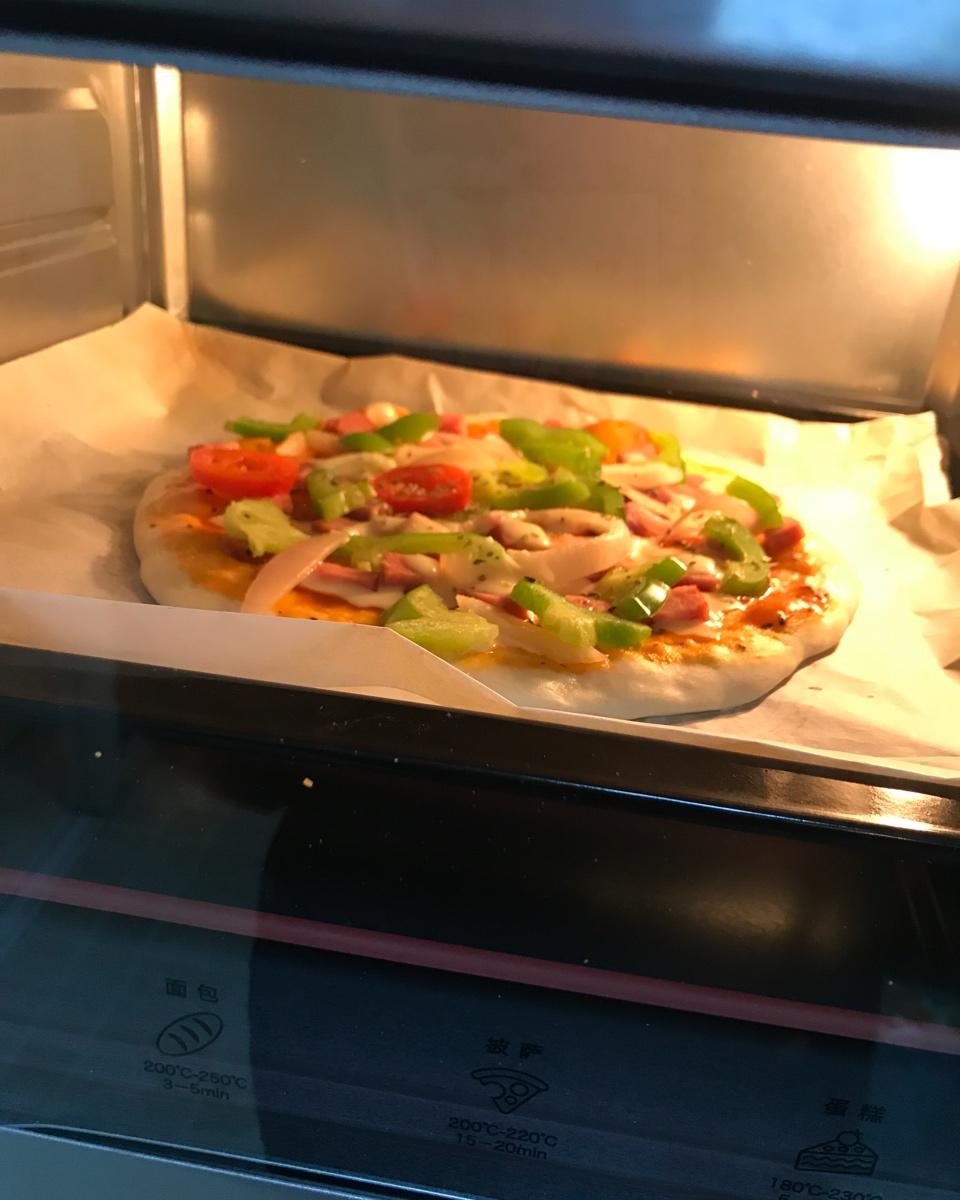 快手小白薄底披萨（人人都会的披萨超简单）