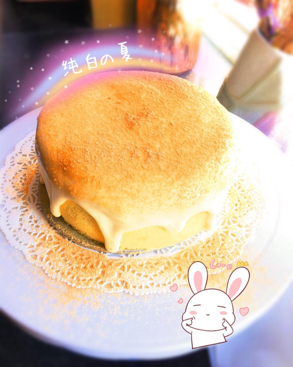 超好吃的豆乳爆浆蛋糕