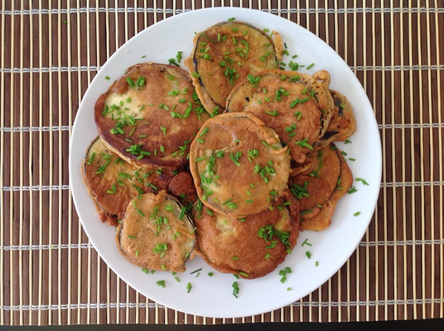夏日煎茄饼