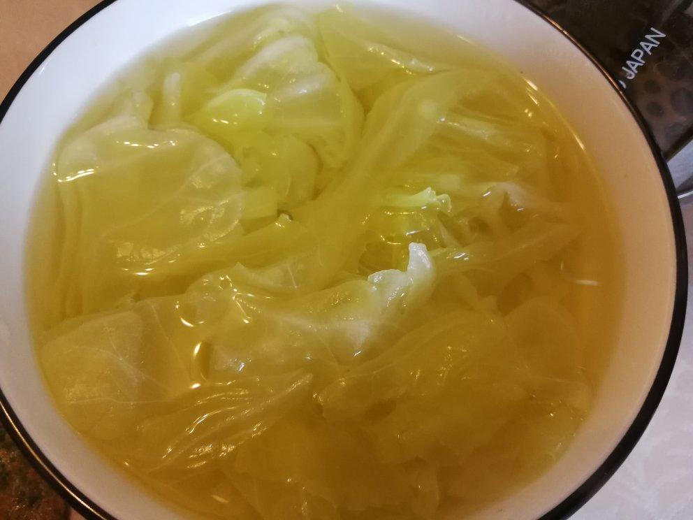爽口包菜汤