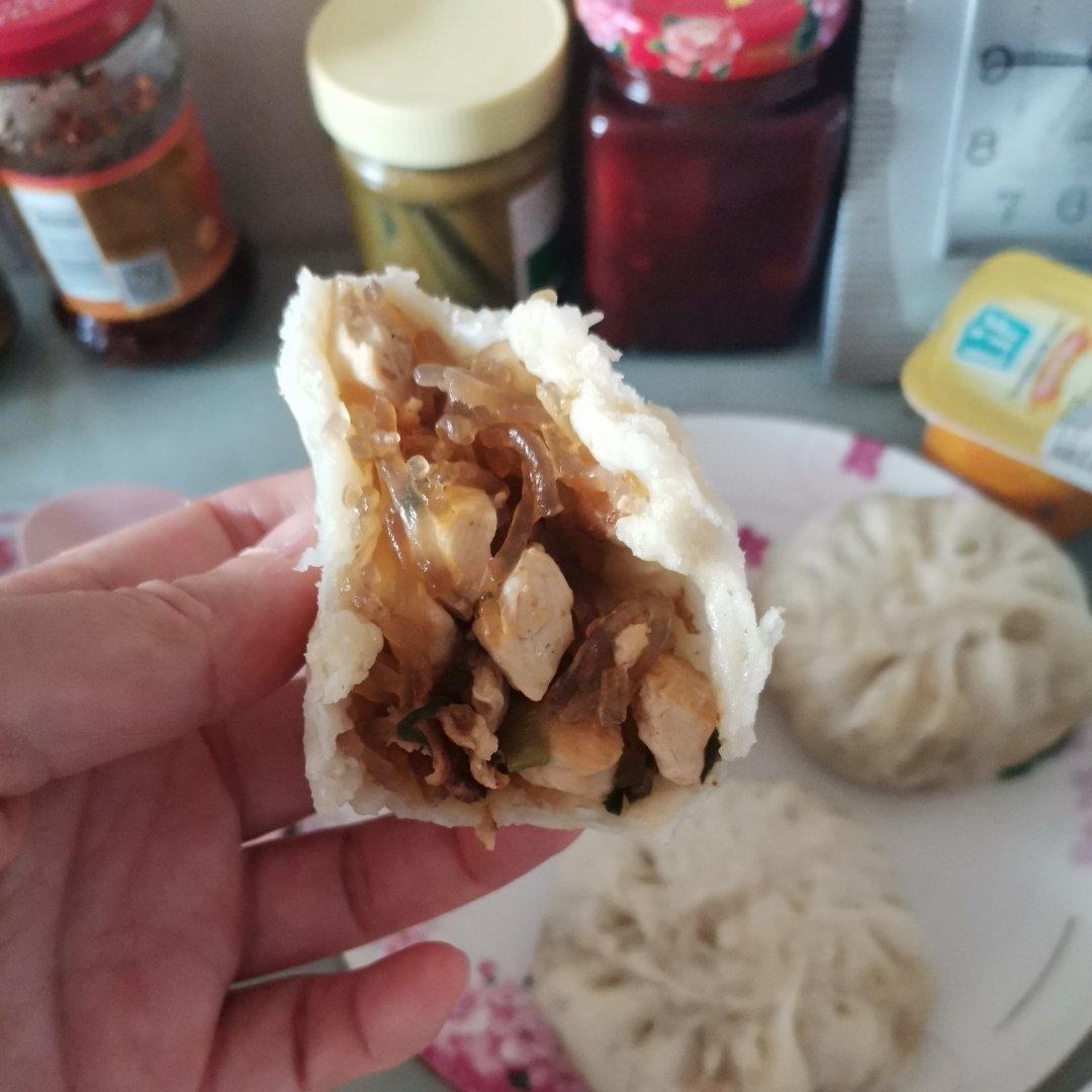 豆腐粉条蒸包
