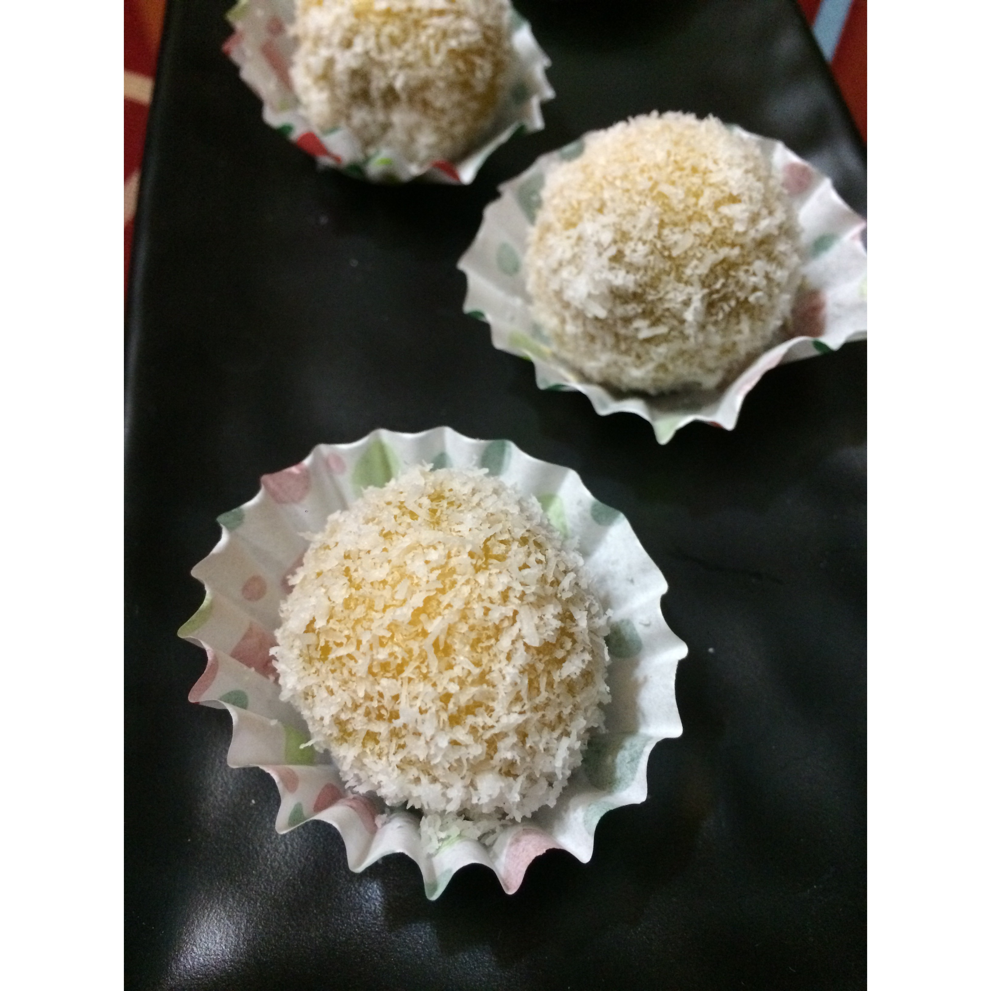 椰香南瓜紫薯糯米糍