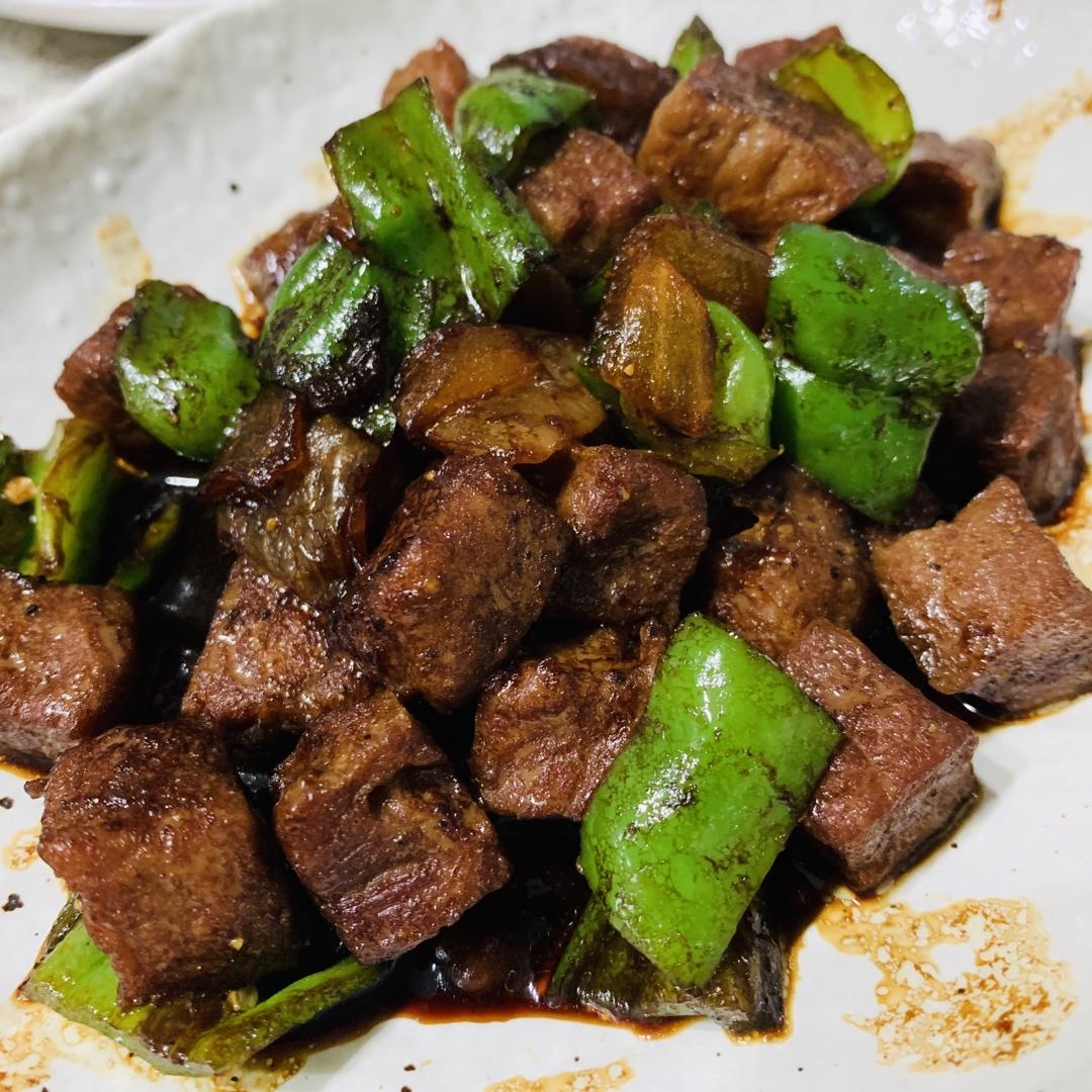 【减脂餐】黑胡椒牛肉粒