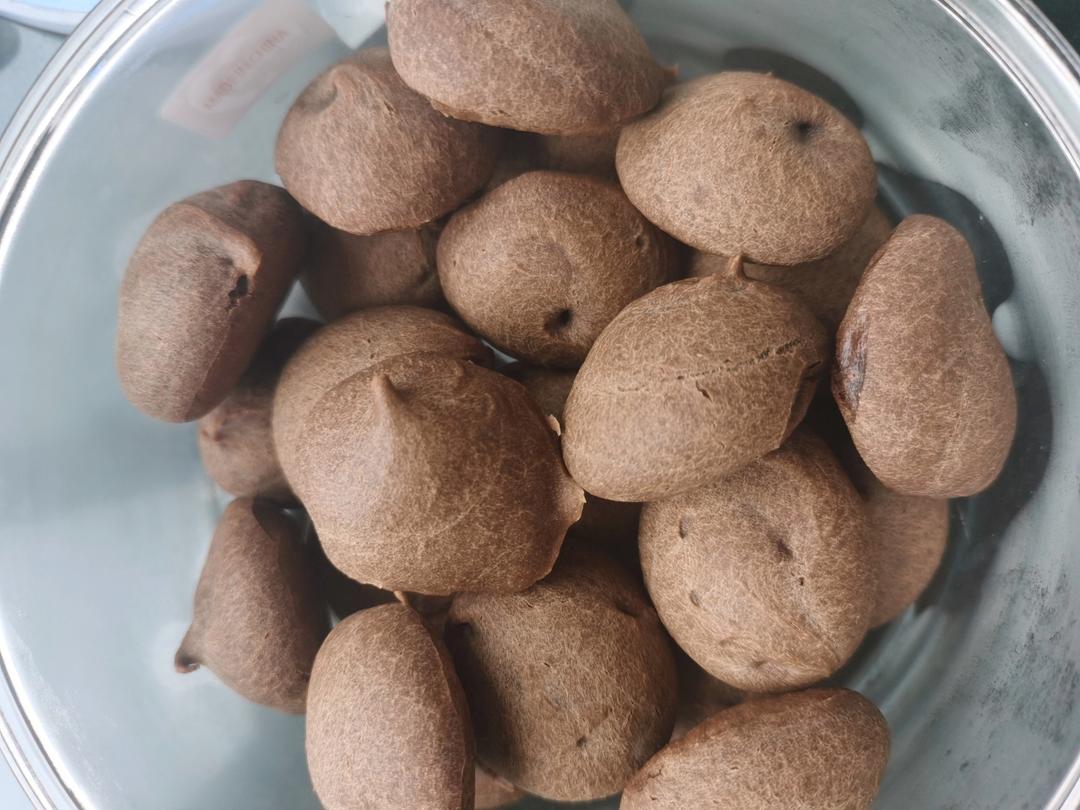 巧克力麻薯🍫烤箱糯米粉版｜巧克力味糯叽叽