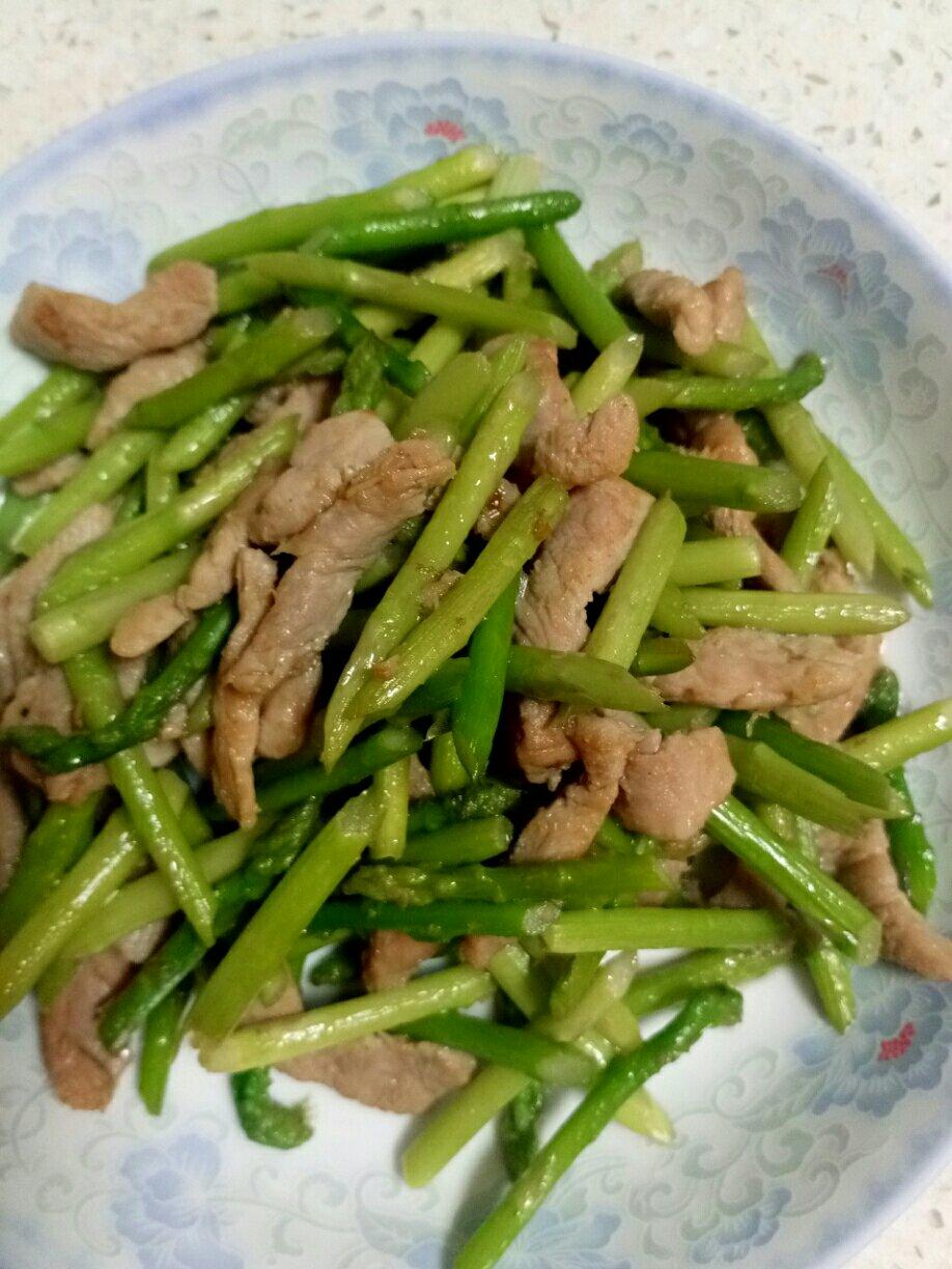 芦笋炒肉