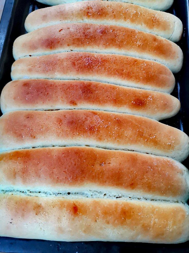 糖霜牛奶面包棒