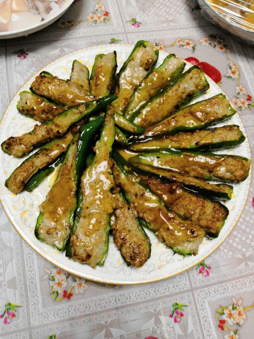 销魂青椒酿肉【超级下饭】