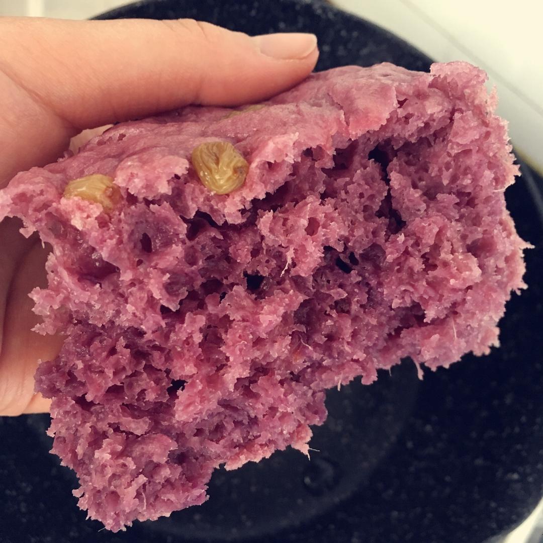 紫薯发糕
