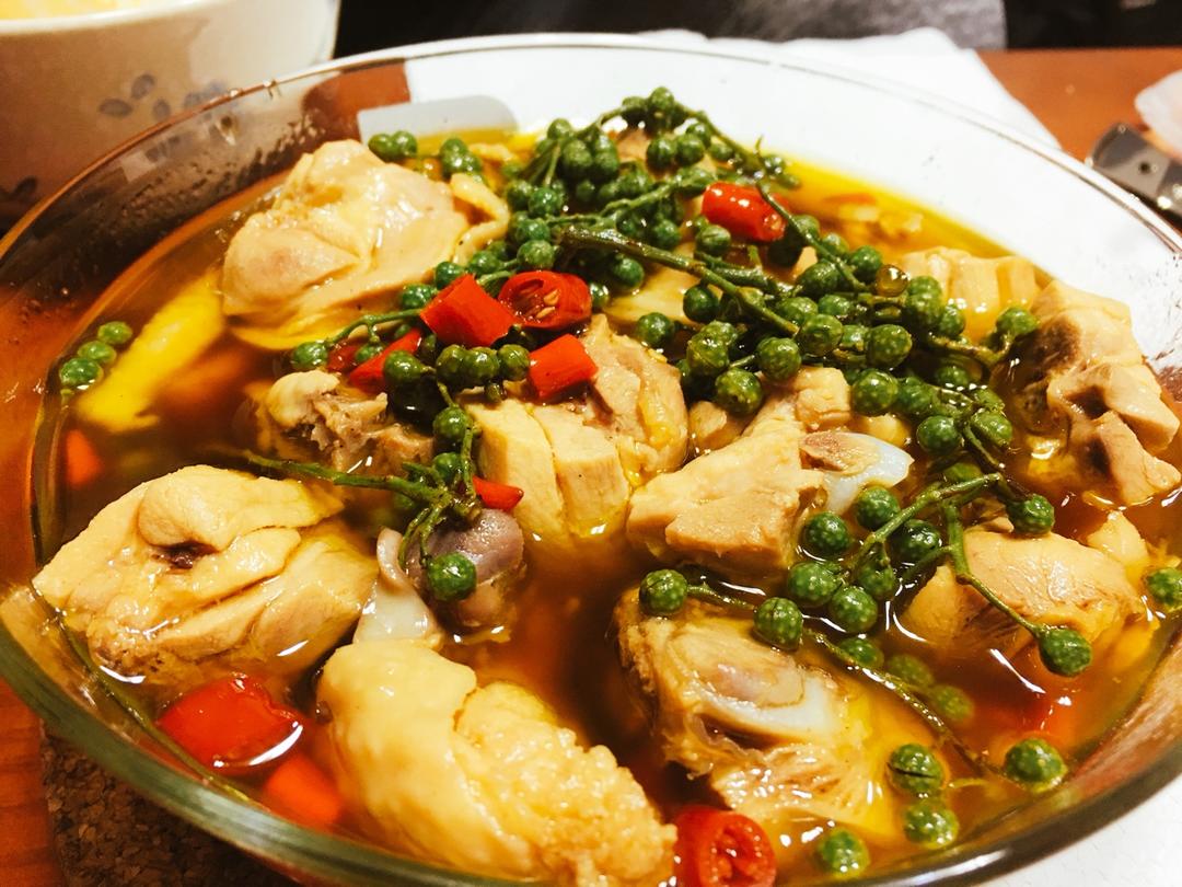 崎玉做的藤椒鸡(重口味江湖菜)