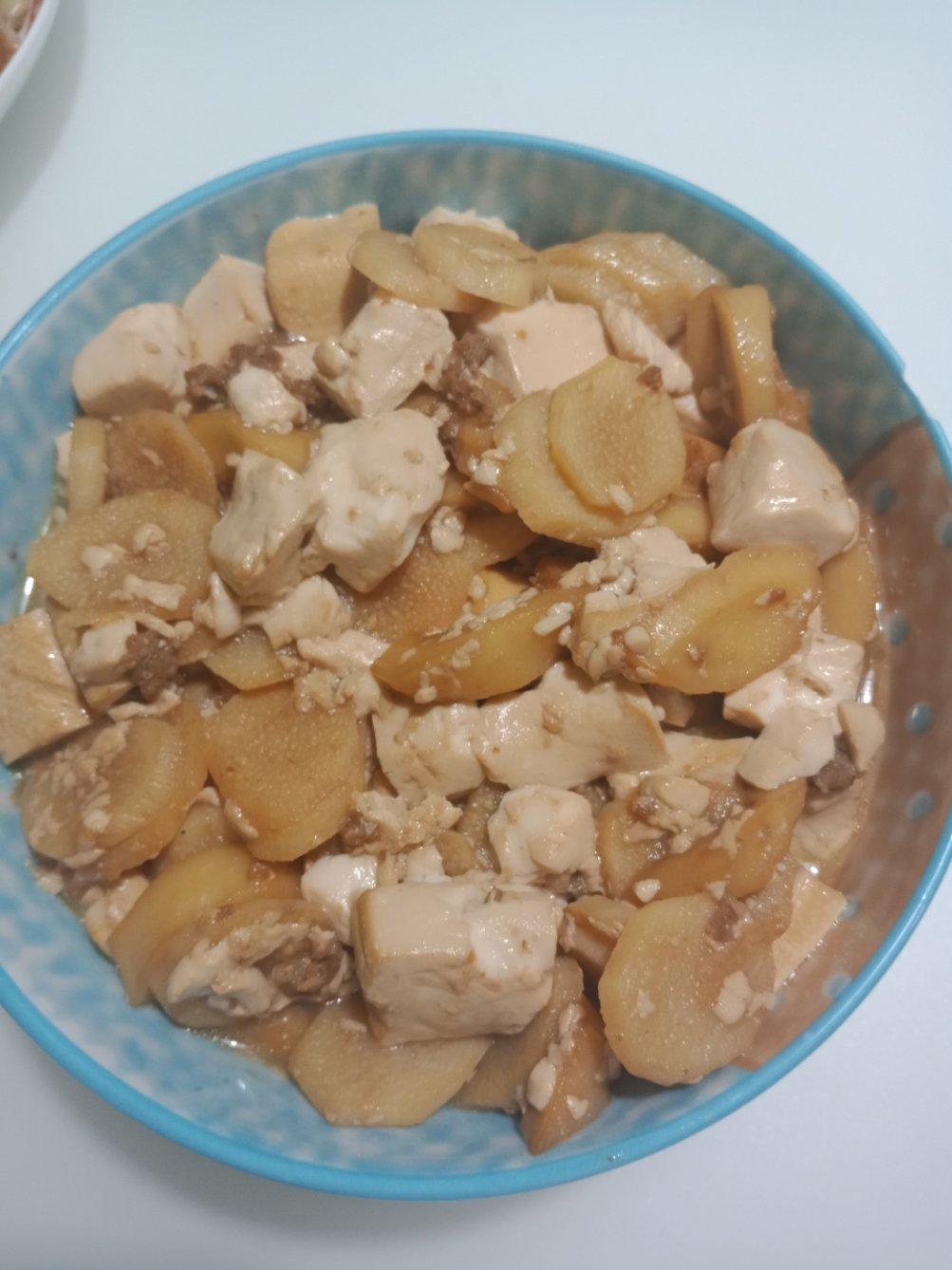 淮山云耳闷豆腐