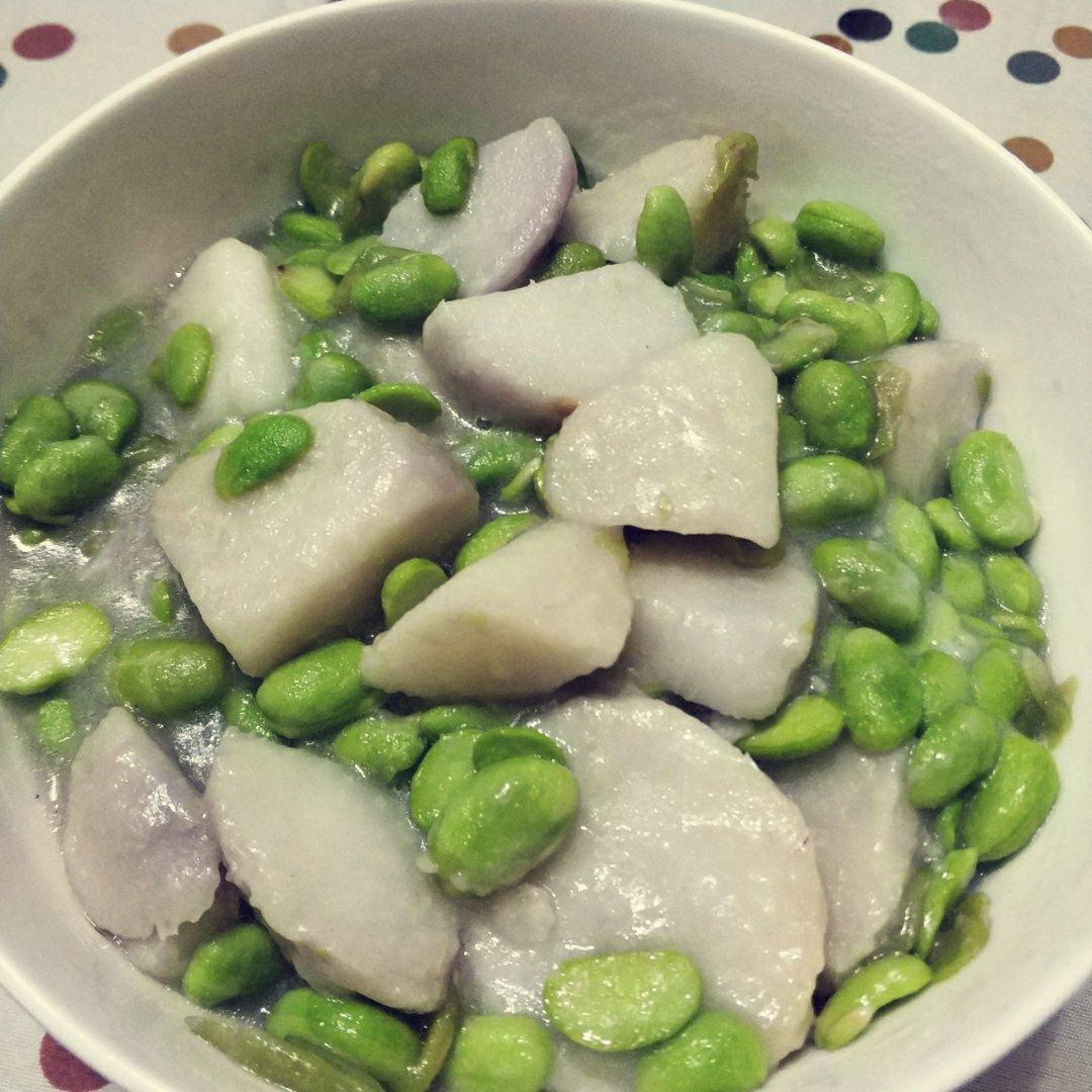 毛豆烧芋艿