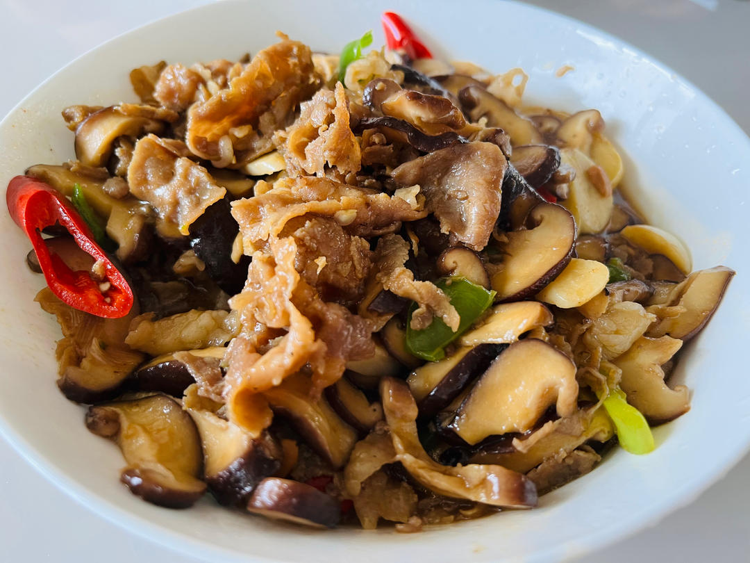 低脂高蛋白—香菇炒牛肉