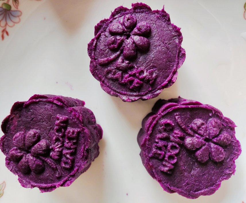 无忧糕（紫薯山药糕）