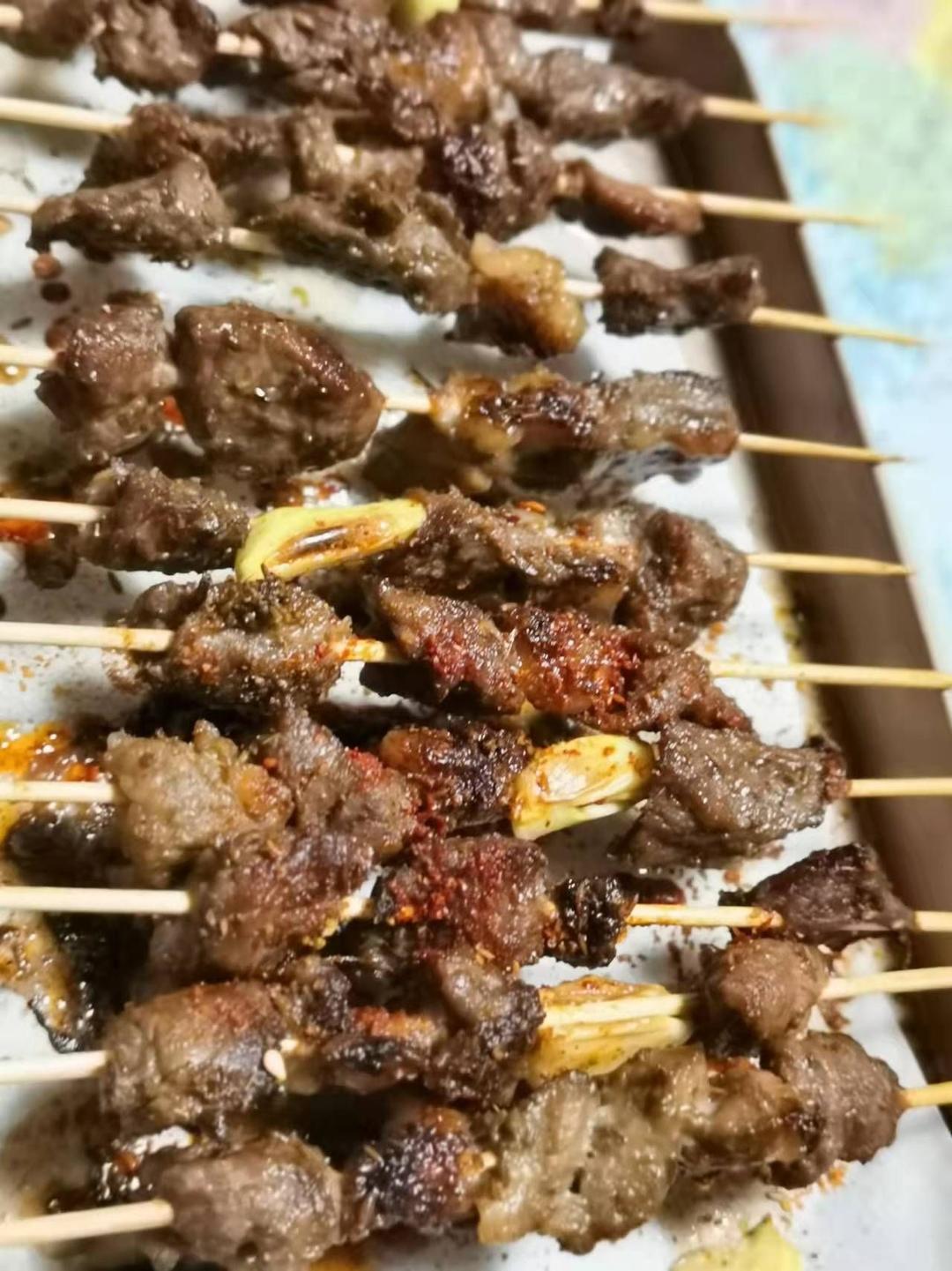 烤羊肉串
（烤箱版）