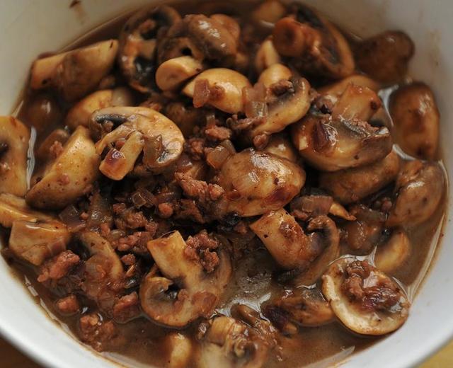豆豉肉末炒口蘑的做法