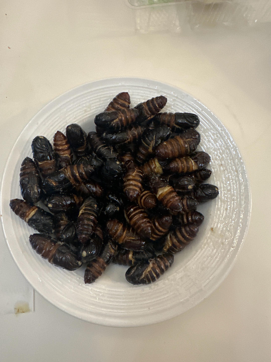 干煸蚕蛹