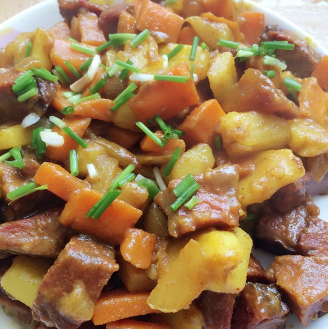 咖喱土豆牛肉