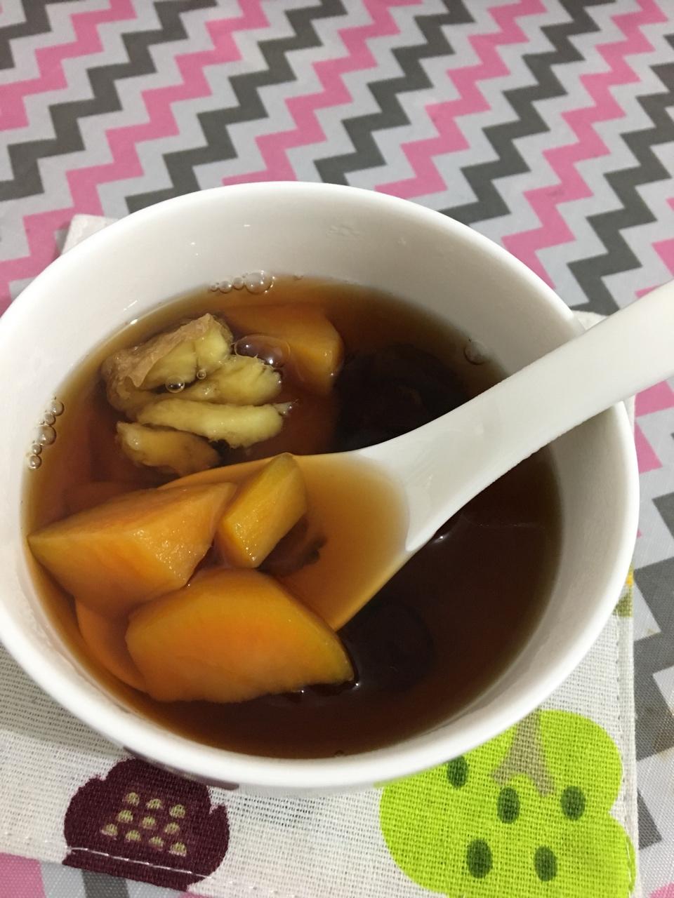 红糖老姜番薯糖水
