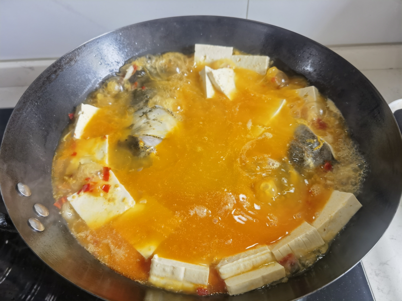 剁椒鱼头豆腐汤的做法 步骤5