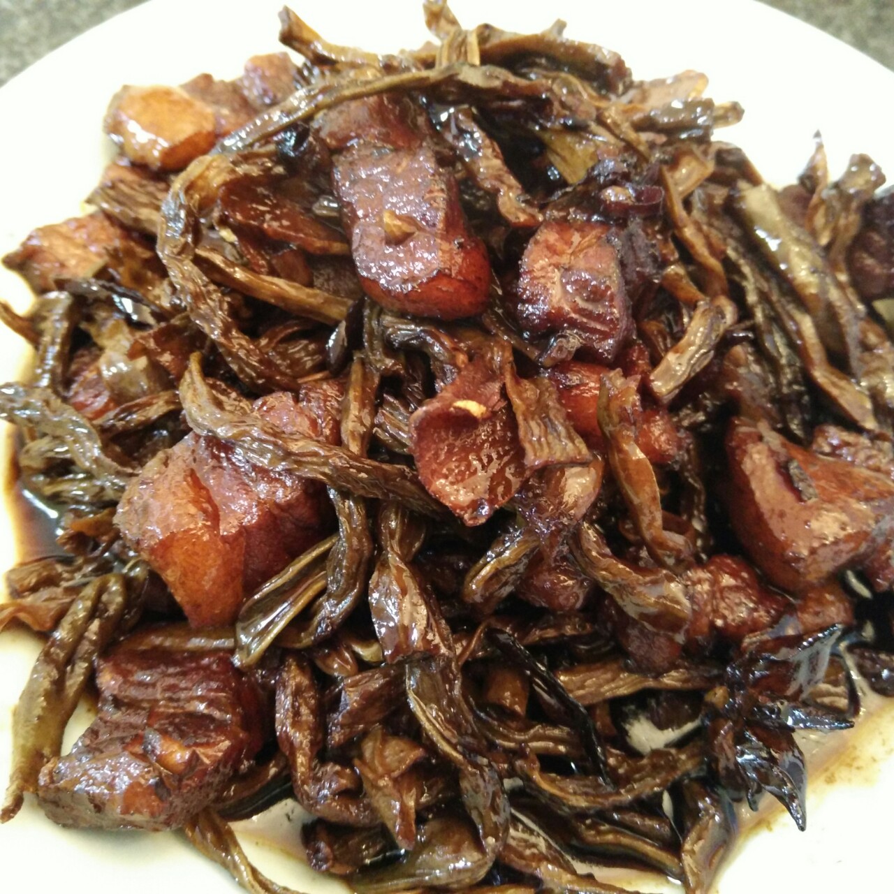 干豆角烧肉