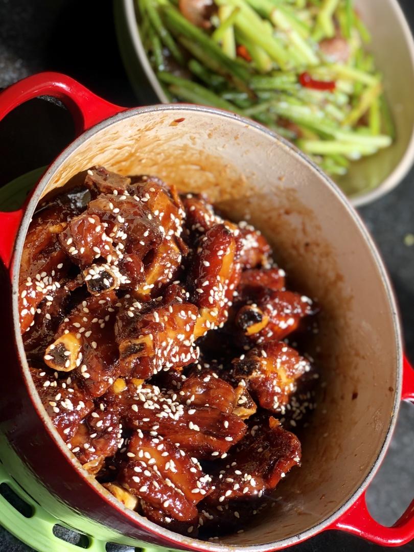 糖醋排骨/糖醋小排（不放油）（12345口诀做出正宗上海本帮）