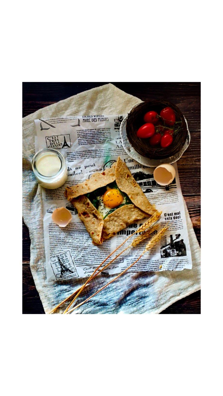 嫩蛋全麦四方饼——抱蛋饼【健康主食】