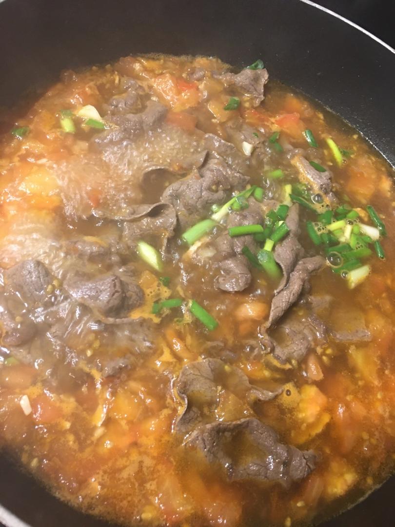 番茄肥牛汤