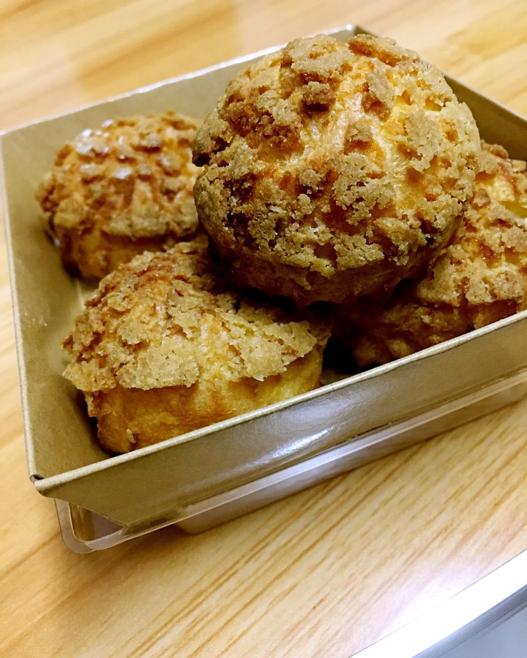 十分美味的酥皮泡芙