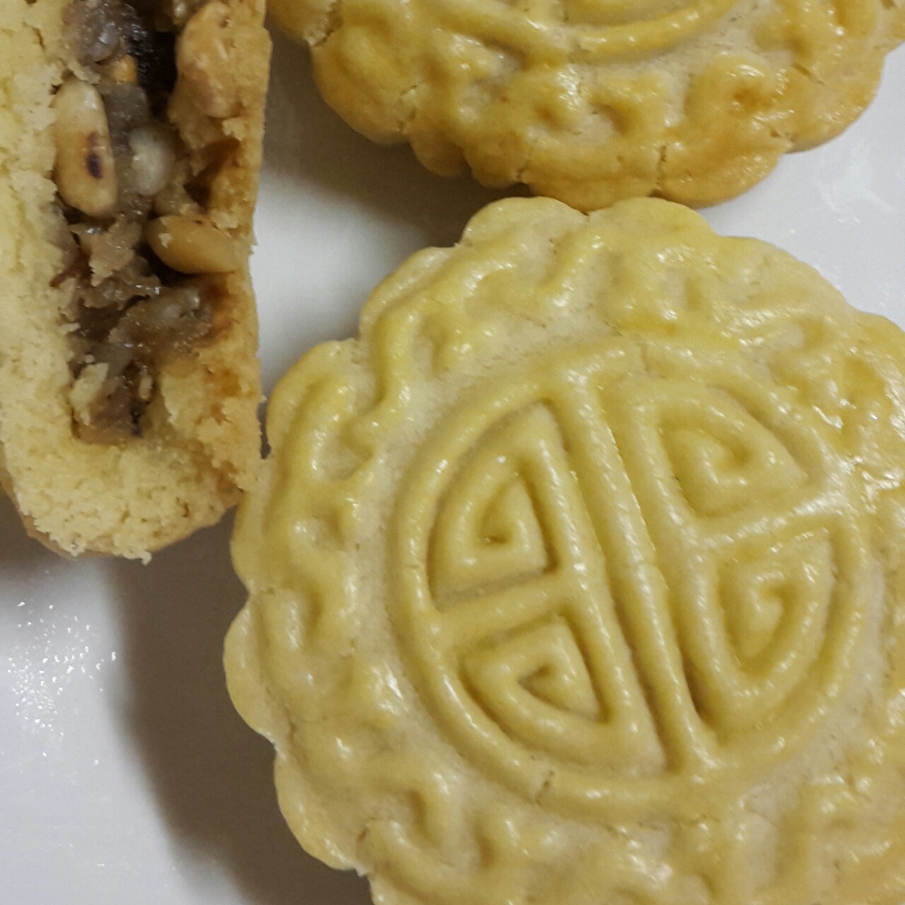 五仁月饼～不用转化糖浆的版本