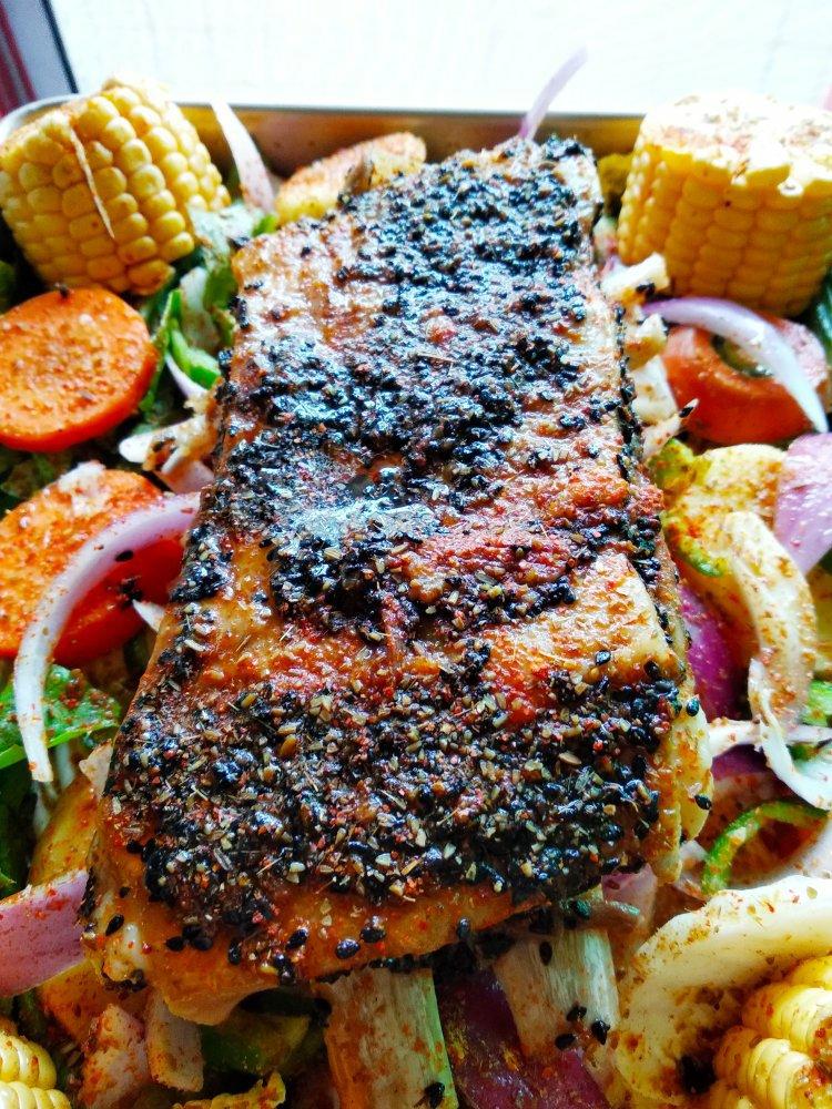 地道蒙餐：烤羊排(家用烤箱版)