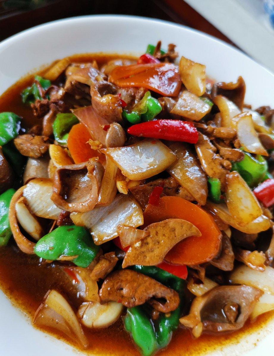 爆炒鸭胗（超下饭(✪▽✪)）