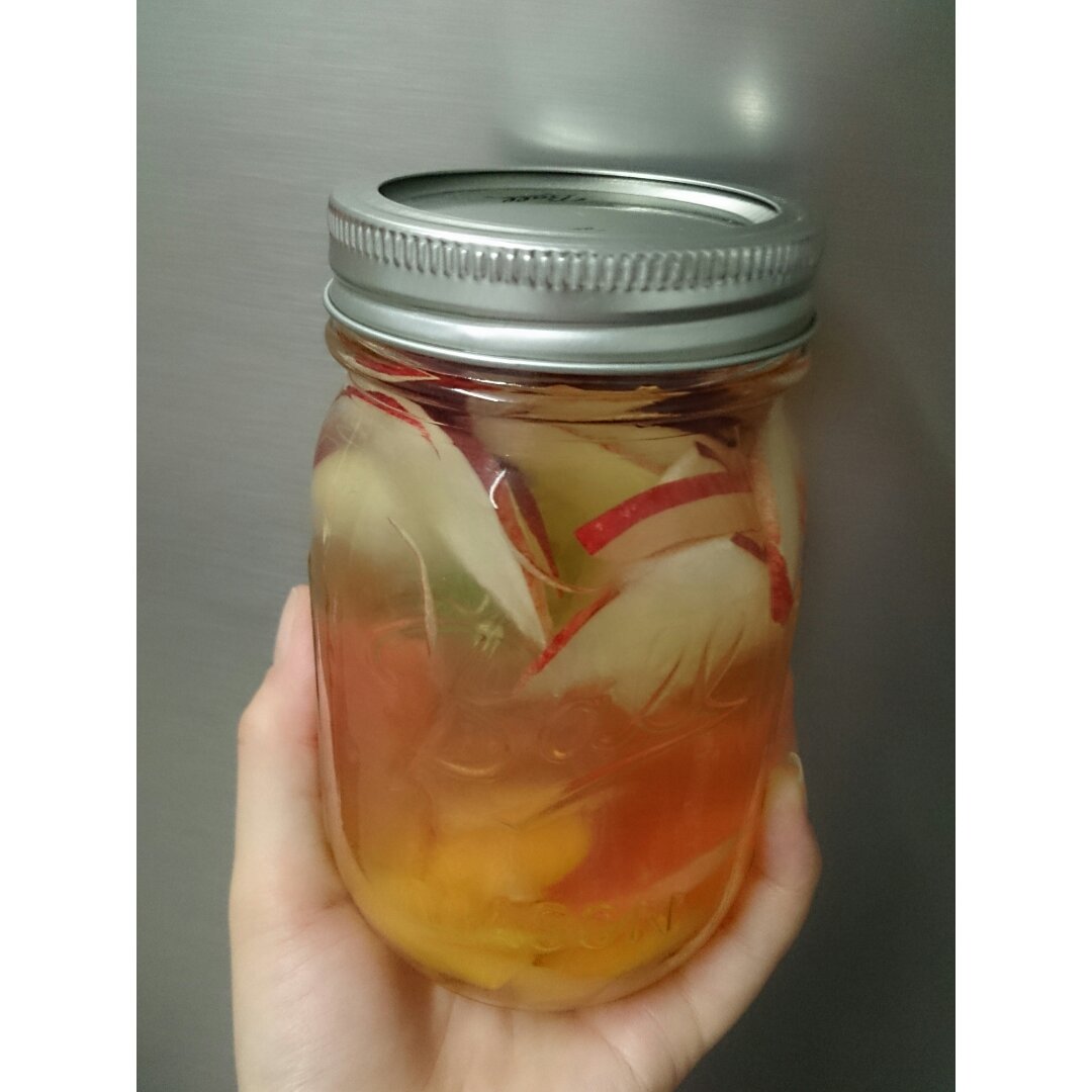 detox water 自制排毒养颜水 健康饮料 果蔬泡汁