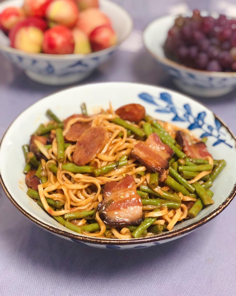 堂妈小厨——豆角番茄焖面