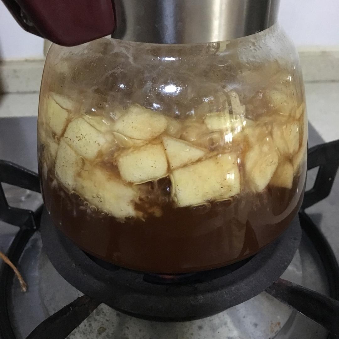 肉桂红糖苹果饮