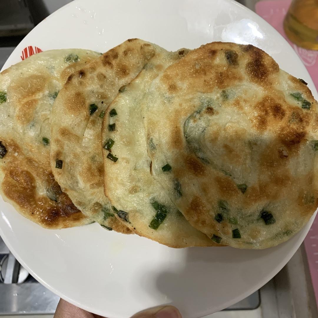 饺子皮葱油饼